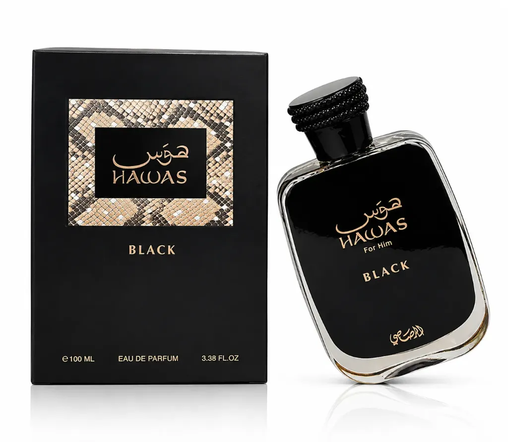 Rasasi Hawas Black Eau de Parfum for Men 100 ml